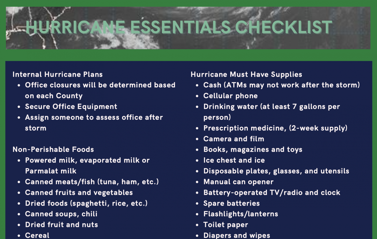 hurricane essentials